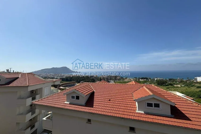 Purchase Duplex with a panoramic terrace in the center of Alanya, Cleopatra beach area — property for a residence permit 38 