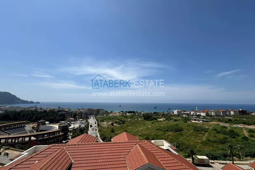 Purchase Duplex with a panoramic terrace in the center of Alanya, Cleopatra beach area — property for a residence permit 42 
