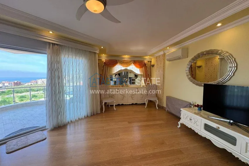 Purchase Duplex with a panoramic terrace in the center of Alanya, Cleopatra beach area — property for a residence permit 6 