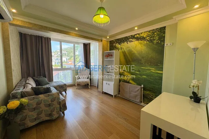 Purchase Duplex with a panoramic terrace in the center of Alanya, Cleopatra beach area — property for a residence permit 7 