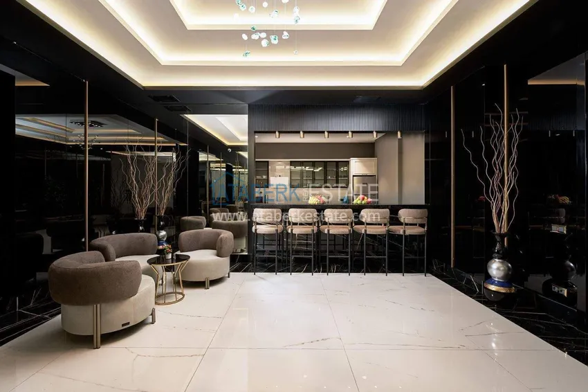 Stylish 1+1 apartment in the center of Alanya, Keykubat beach area — 150 meters 11