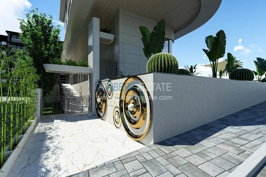 Premium real estate in Alanya from the developer - a new project on the beachfront in Oba 11