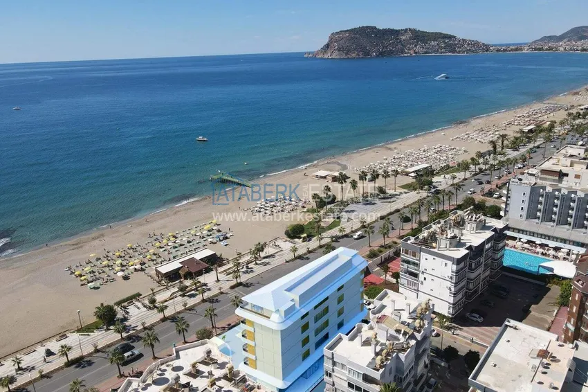 Premium real estate in Alanya from the developer - a new project on the beachfront in Oba 1