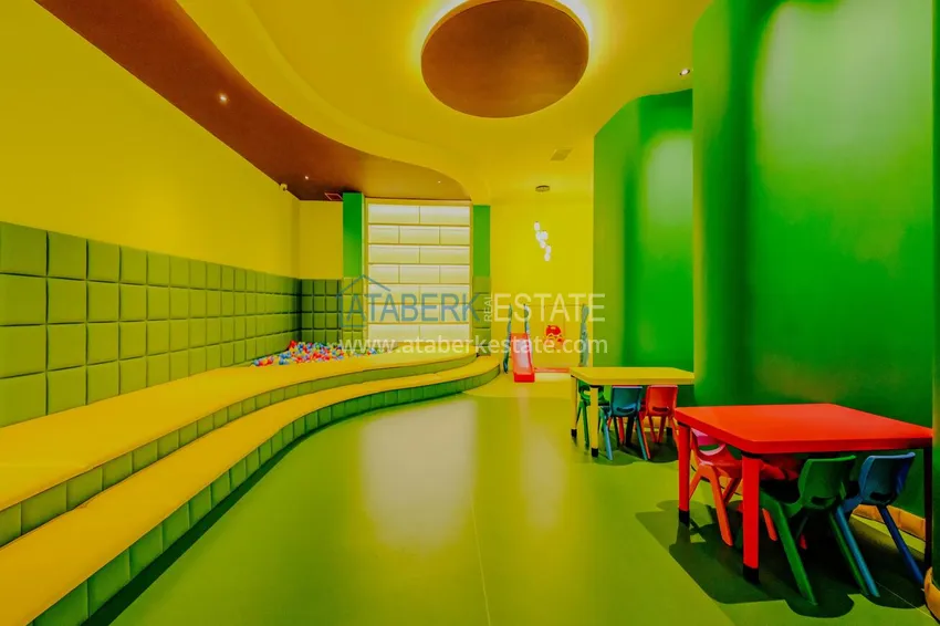Stylish 1+1 apartment in the center of Alanya, Keykubat beach area — 150 meters 14