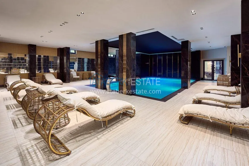Stylish 1+1 apartment in the center of Alanya, Keykubat beach area — 150 meters 15