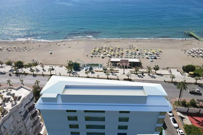 Premium real estate in Alanya from the developer - a new project on the beachfront in Oba 2