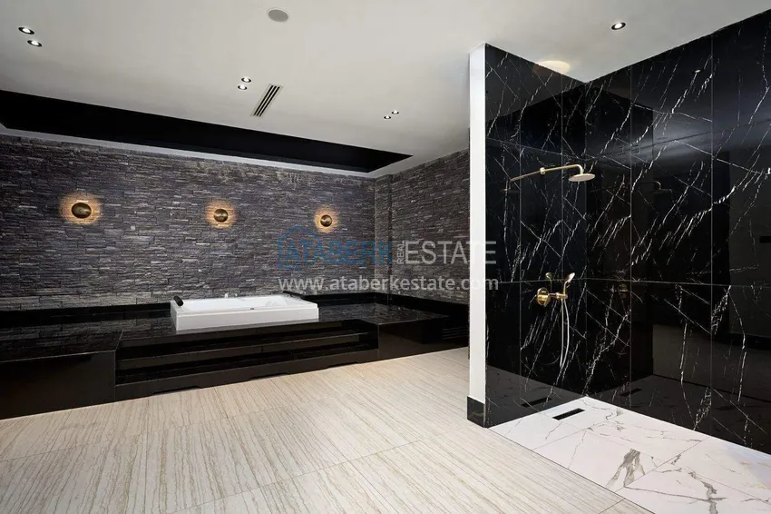 Stylish 1+1 apartment in the center of Alanya, Keykubat beach area — 150 meters 29