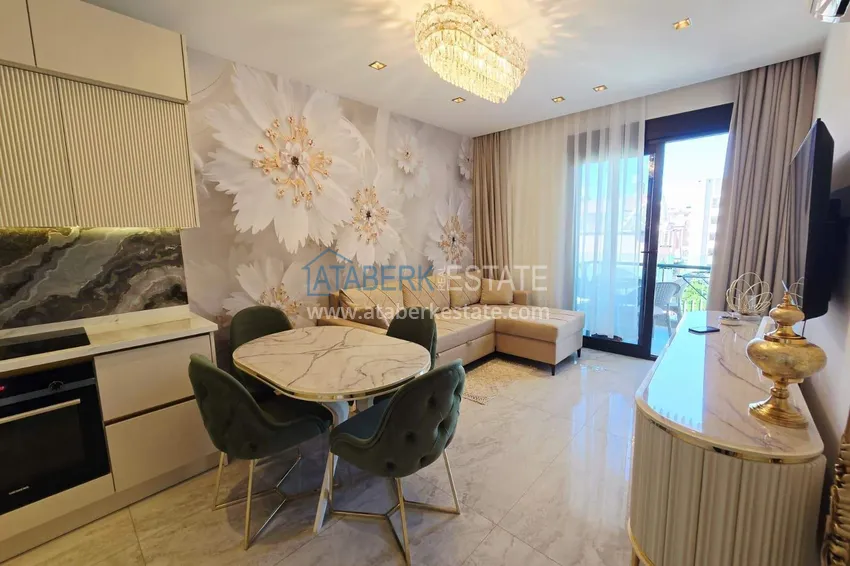 Purchase Stylish 1+1 apartment in the center of Alanya, Keykubat beach area — 150 meters 3