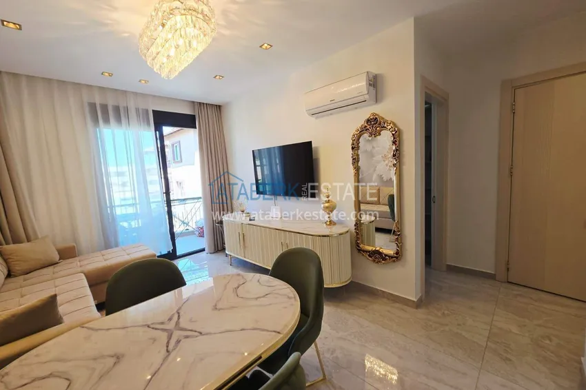 Purchase Stylish 1+1 apartment in the center of Alanya, Keykubat beach area — 150 meters 7