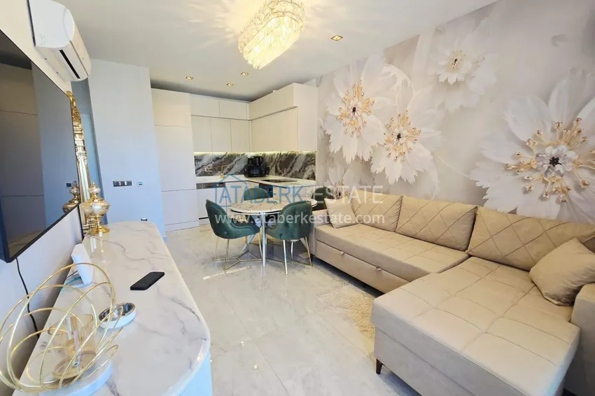 Purchase Stylish 1+1 apartment in the center of Alanya, Keykubat beach area — 150 meters 8