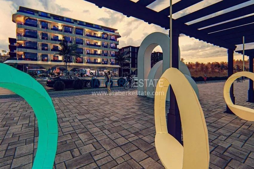 Premium real estate in Alanya from the developer - a new project on the beachfront in Oba 9