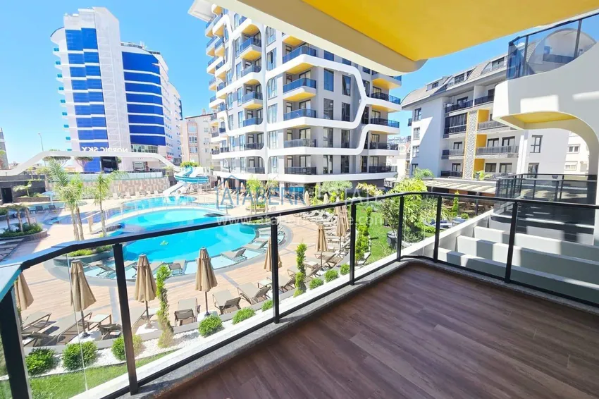 Purchase 1+1 furnished apartment in Alanya, Tosmur district - premium complex, 245 meters from the sea 12 