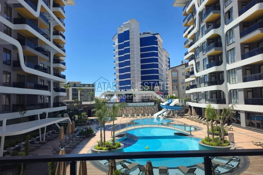 Purchase 1+1 furnished apartment in Alanya, Tosmur district - premium complex, 245 meters from the sea 13 