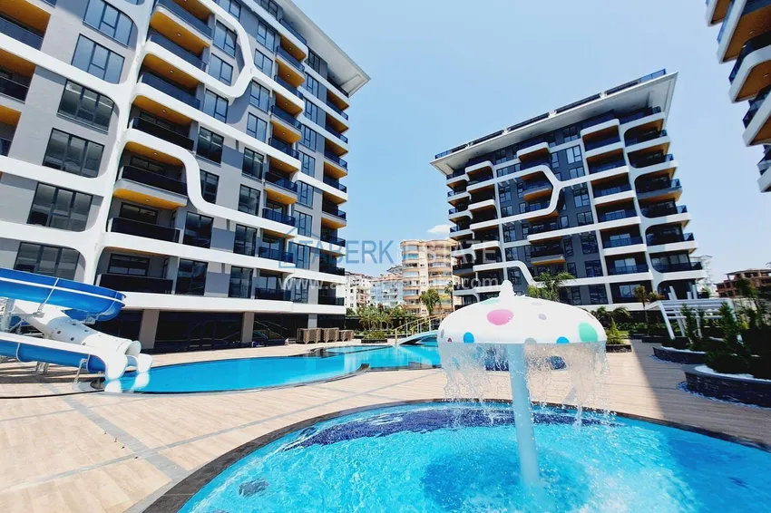1+1 furnished apartment in Alanya, Tosmur district - premium complex, 245 meters from the sea 6 