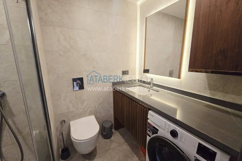 Purchase 1+1 furnished apartment in Alanya, Tosmur district - premium complex, 245 meters from the sea 9 