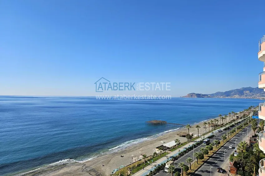 Purchase Citizenship real estate in Alanya - 2+1 apartment with sea view, Mahmutlar, first coastal 10