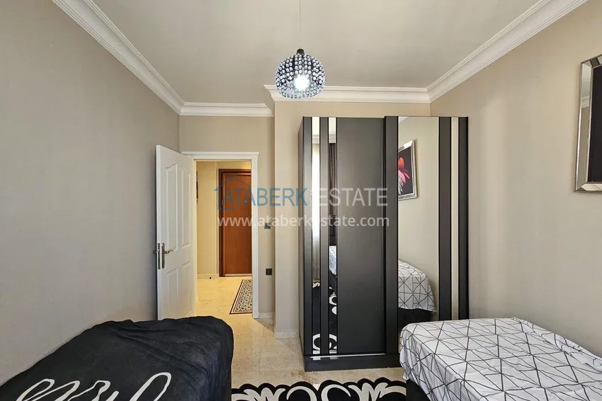 Purchase Citizenship real estate in Alanya - 2+1 apartment with sea view, Mahmutlar, first coastal 14