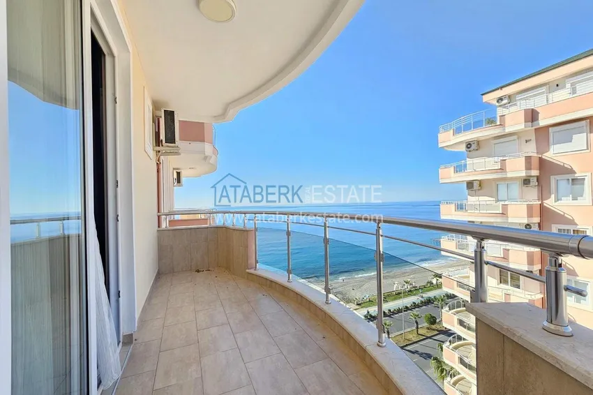 Purchase Citizenship real estate in Alanya - 2+1 apartment with sea view, Mahmutlar, first coastal 17