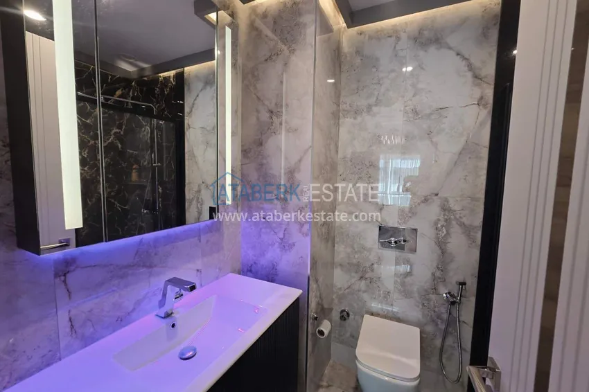 Purchase Real estate in Alanya from owner - 2+1 apartment with designer renovation in Turkler 19