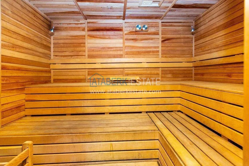 Citizenship real estate in Alanya - 2+1 apartment with sea view, Mahmutlar, first coastal 19