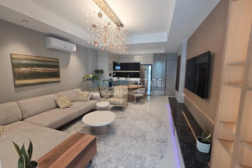 Purchase Real estate in Alanya from owner - 2+1 apartment with designer renovation in Turkler 3