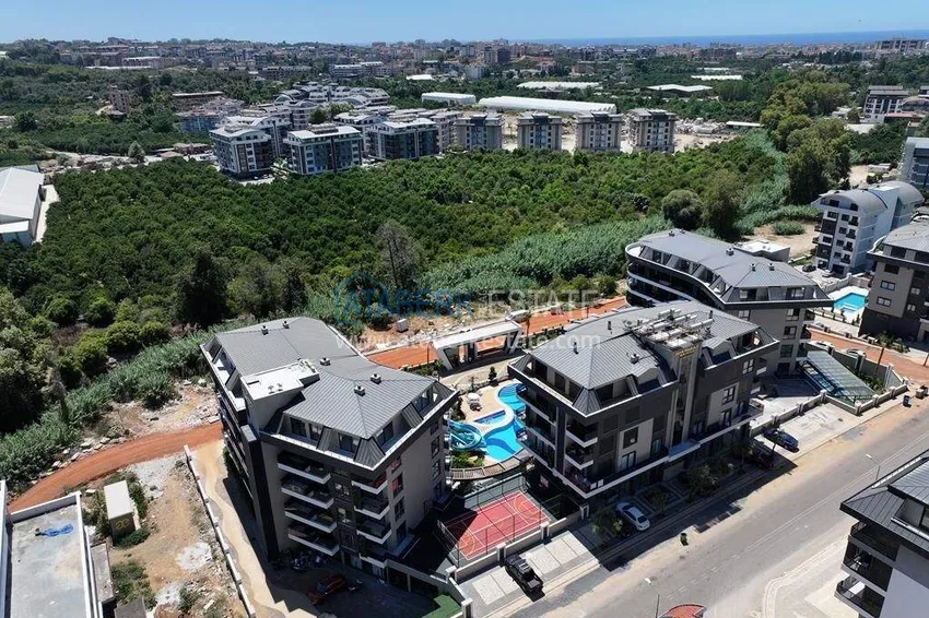 Real estate in Alanya, 1+1 apartment in Oba 3