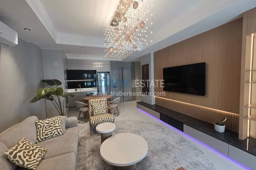 Purchase Real estate in Alanya from owner - 2+1 apartment with designer renovation in Turkler 4