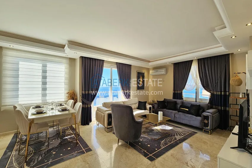 Purchase Citizenship real estate in Alanya - 2+1 apartment with sea view, Mahmutlar, first coastal 4