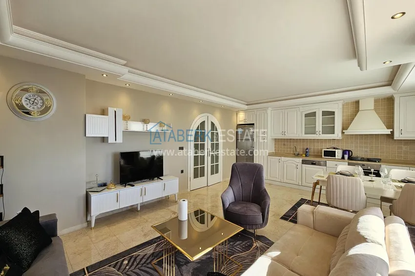 Purchase Citizenship real estate in Alanya - 2+1 apartment with sea view, Mahmutlar, first coastal 5
