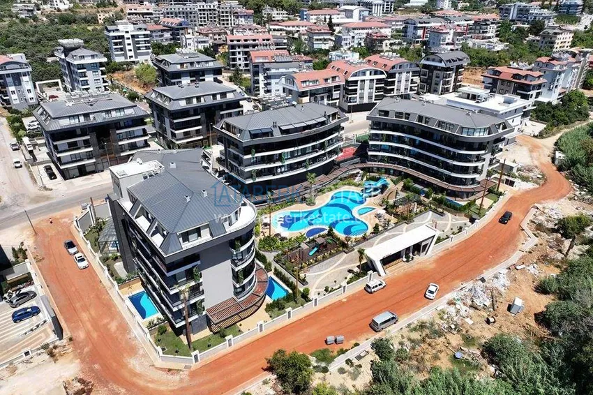 Real estate in Alanya, 1+1 apartment in Oba 7
