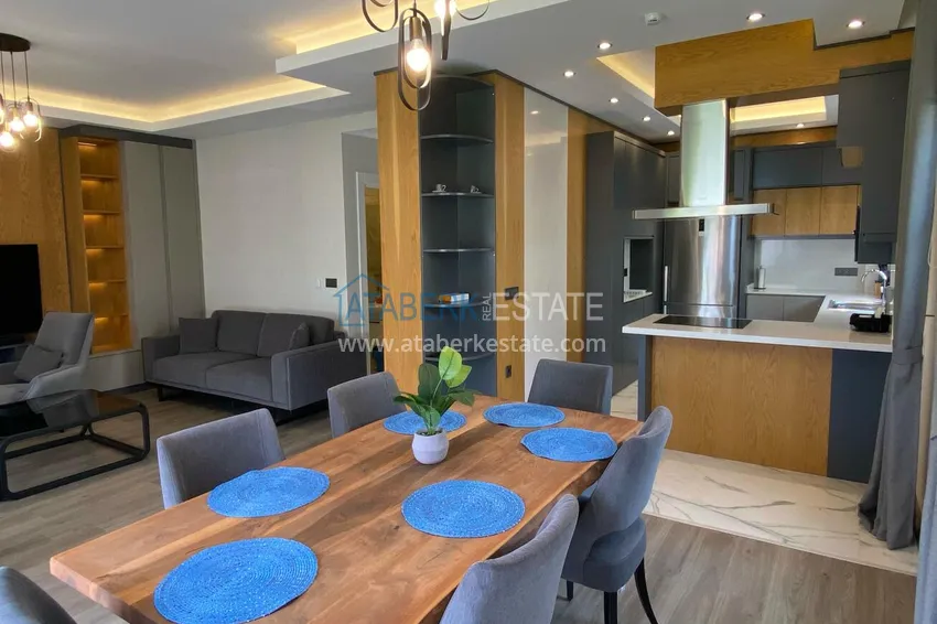 Purchase 3+1 villa in Kargicak - designer renovation, private area 8