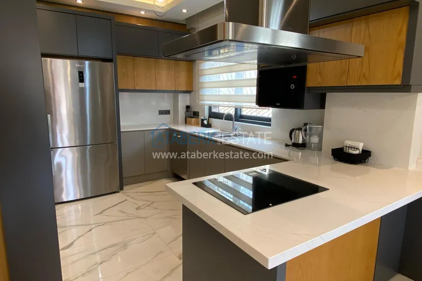 Purchase 3+1 villa in Kargicak - designer renovation, private area 11