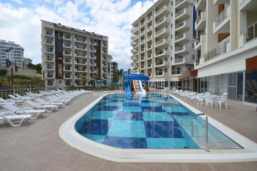 Duplex penthouse in Alanya, Avsallar district - 3+1 with furniture and sea view 4
