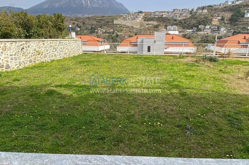 3+1 villa in Kargicak - designer renovation, private area 20