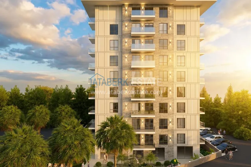 New off-plan residential project in the center of Alanya, Cleopatra Beach area - winter promotion: installments up to 2.5 years 9 