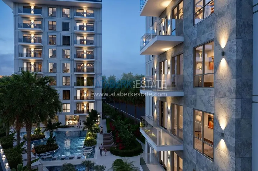 New off-plan residential project in the center of Alanya, Cleopatra Beach area - winter promotion: installments up to 2.5 years 14 