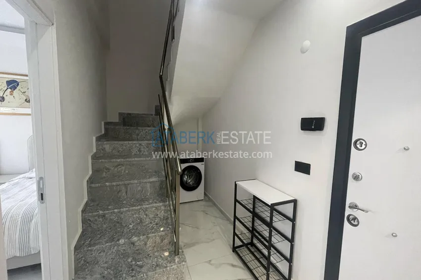 Purchase Duplex with new furniture and mountain views in a modern complex - Gazipasa City 1