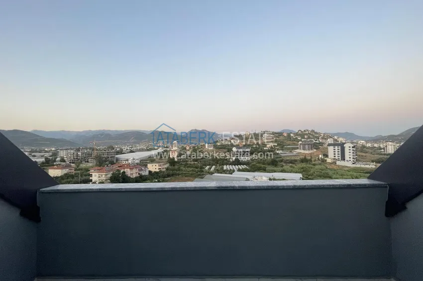 Purchase Duplex with new furniture and mountain views in a modern complex - Gazipasa City 15