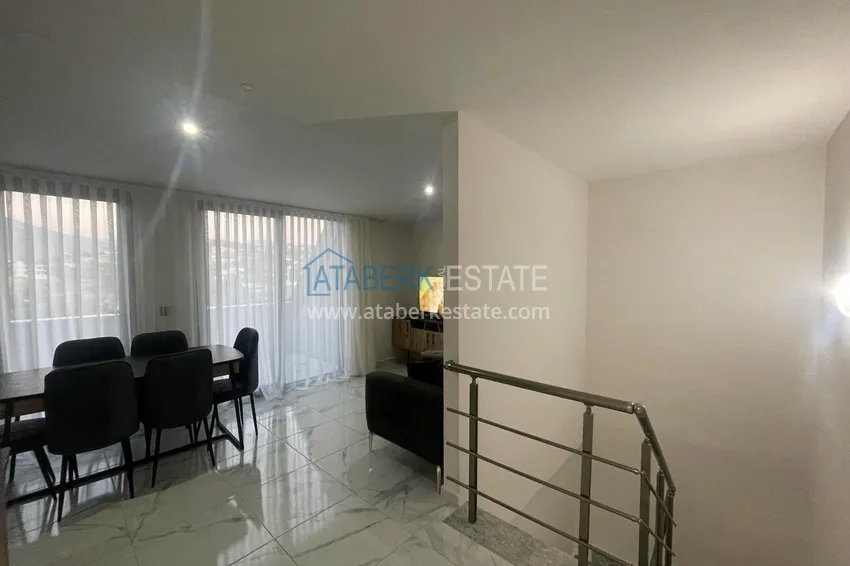 Purchase Duplex with new furniture and mountain views in a modern complex - Gazipasa City 16