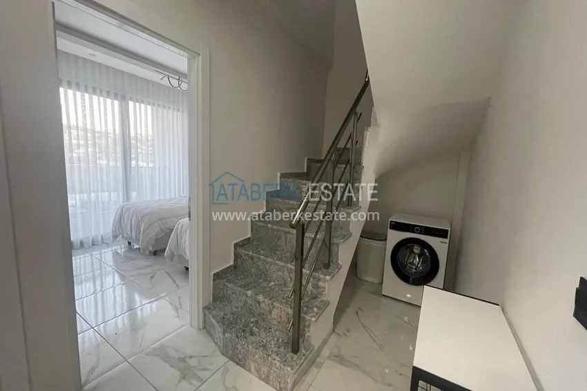 Purchase Duplex with new furniture and mountain views in a modern complex - Gazipasa City 18