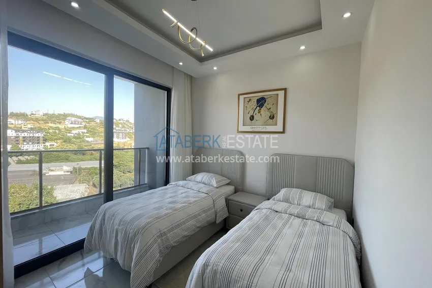 Purchase Duplex with new furniture and mountain views in a modern complex - Gazipasa City 20