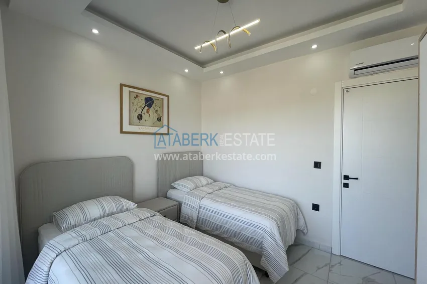 Purchase Duplex with new furniture and mountain views in a modern complex - Gazipasa City 21