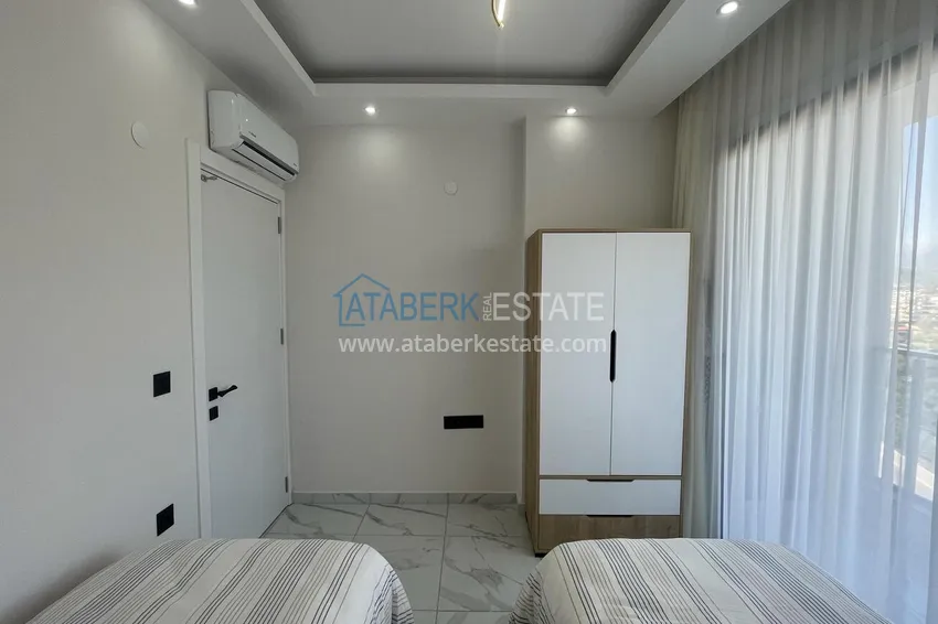 Purchase Duplex with new furniture and mountain views in a modern complex - Gazipasa City 23