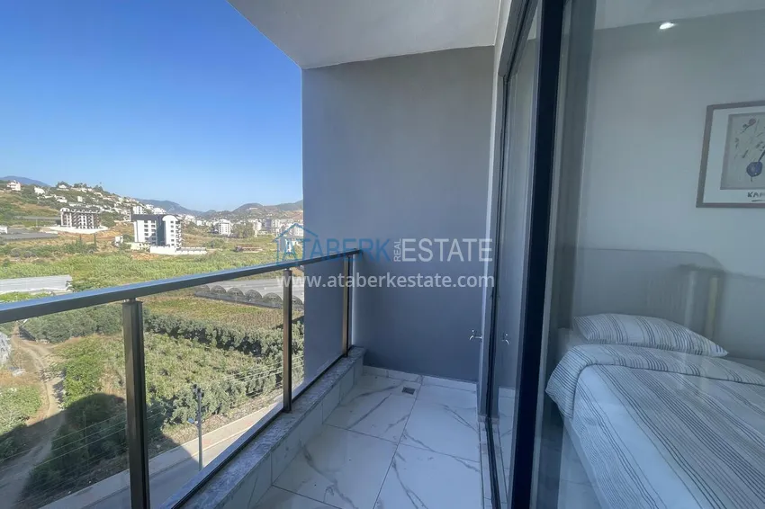 Purchase Duplex with new furniture and mountain views in a modern complex - Gazipasa City 24