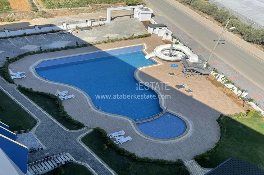 Purchase Duplex with new furniture and mountain views in a modern complex - Gazipasa City 28