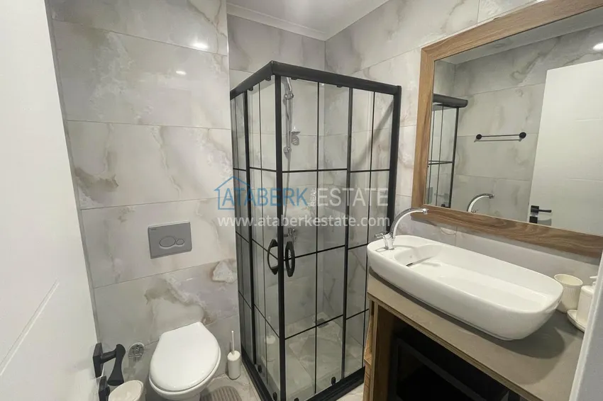 Purchase Duplex with new furniture and mountain views in a modern complex - Gazipasa City 32