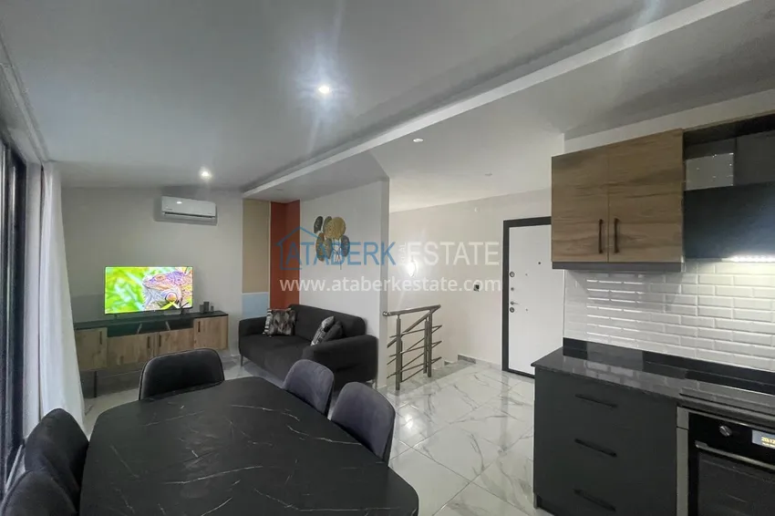 Purchase Duplex with new furniture and mountain views in a modern complex - Gazipasa City 3