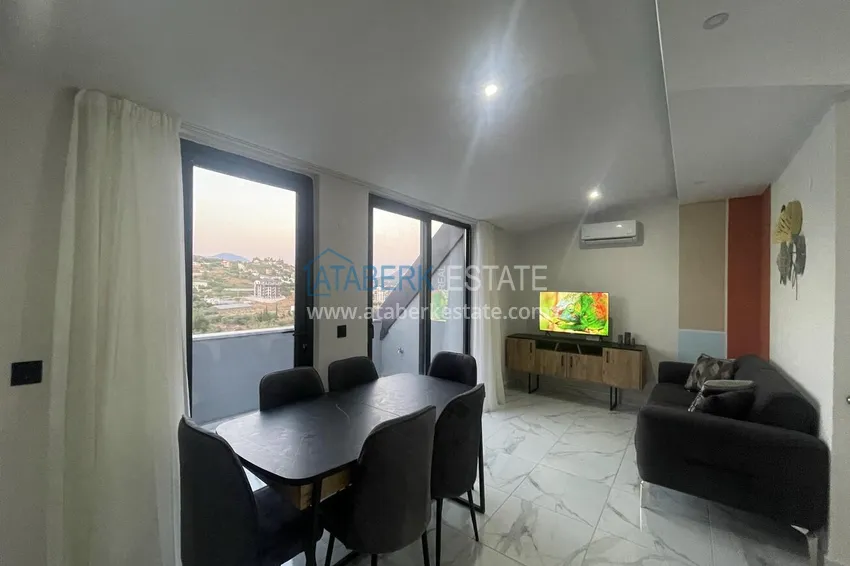 Purchase Duplex with new furniture and mountain views in a modern complex - Gazipasa City 5