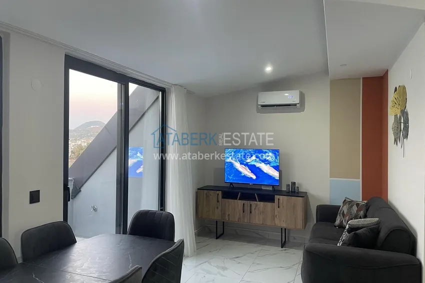 Purchase Duplex with new furniture and mountain views in a modern complex - Gazipasa City 7