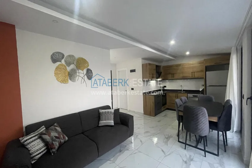 Purchase Duplex with new furniture and mountain views in a modern complex - Gazipasa City 8